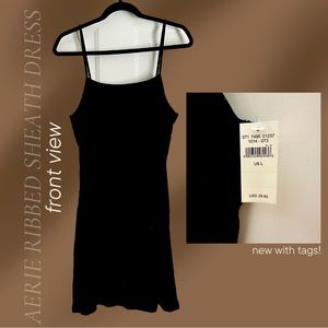 Aerie Ribbed Sheath Dress